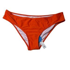 Cupshe Low Rise Orange Bikini Bottoms Brand New NWT Size XL. Swimwear Swim
